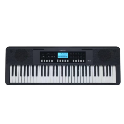 美得理(MEDELI)61键电子琴 MK61 力度感应键盘初学入门 【星空黑】MK61